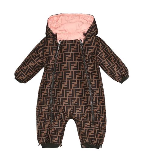 fendi baby girl coat|Fendi raincoat child.